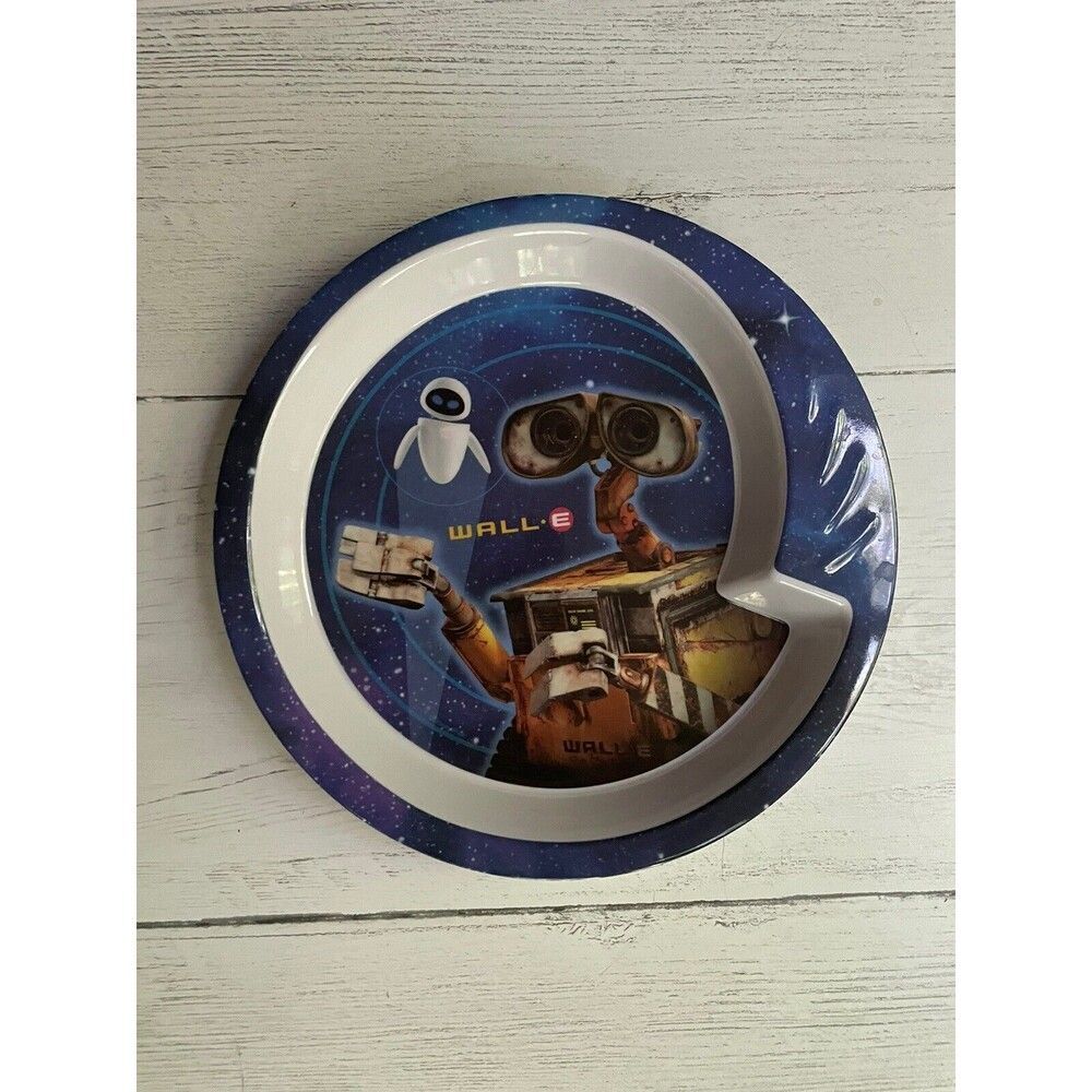 Wall-E Child's Melamine Plate by Zak! Designs Collectible